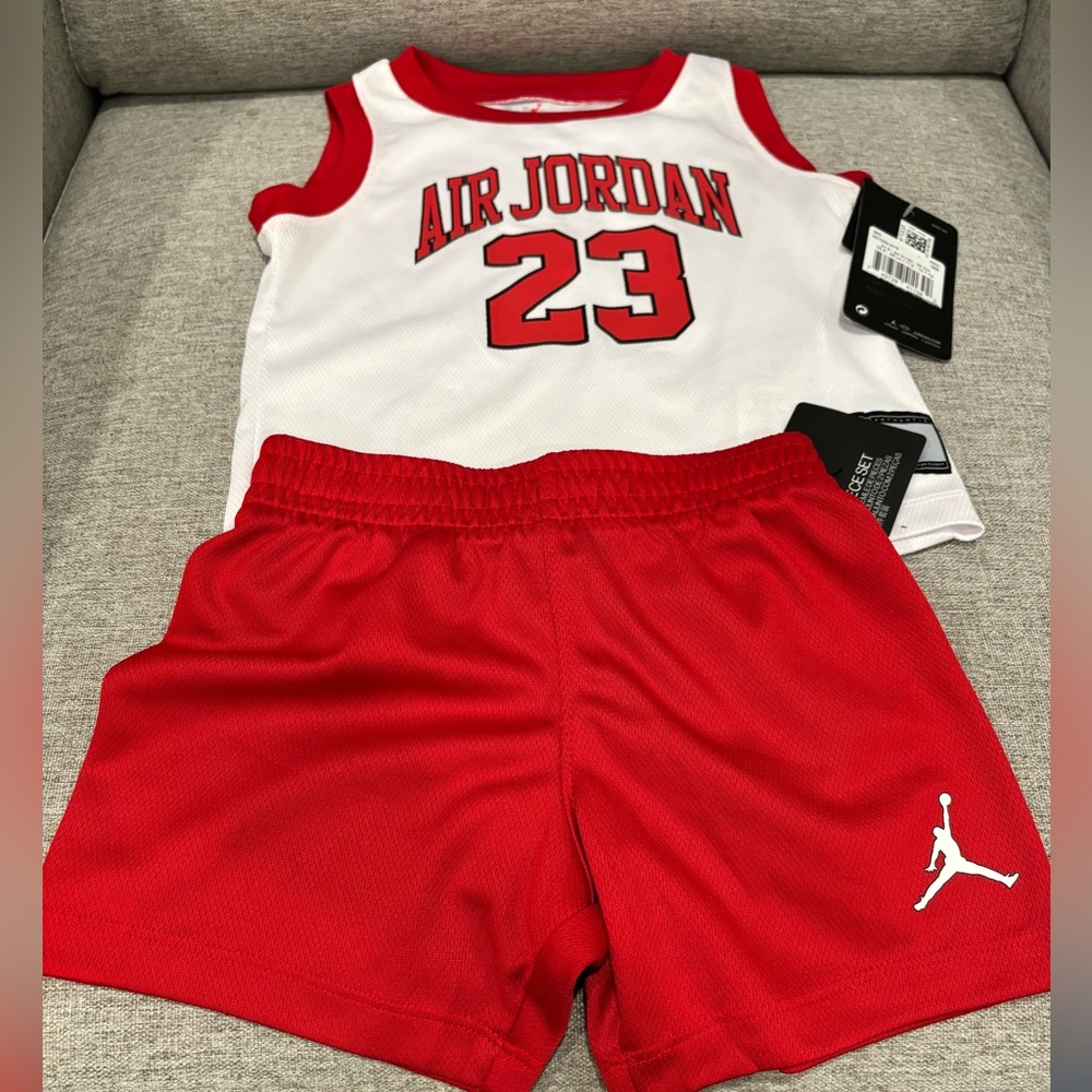 Jordan 23 Muscle DNA Shorts Set Infant Size 18M BRAND NEW WITH TAGS